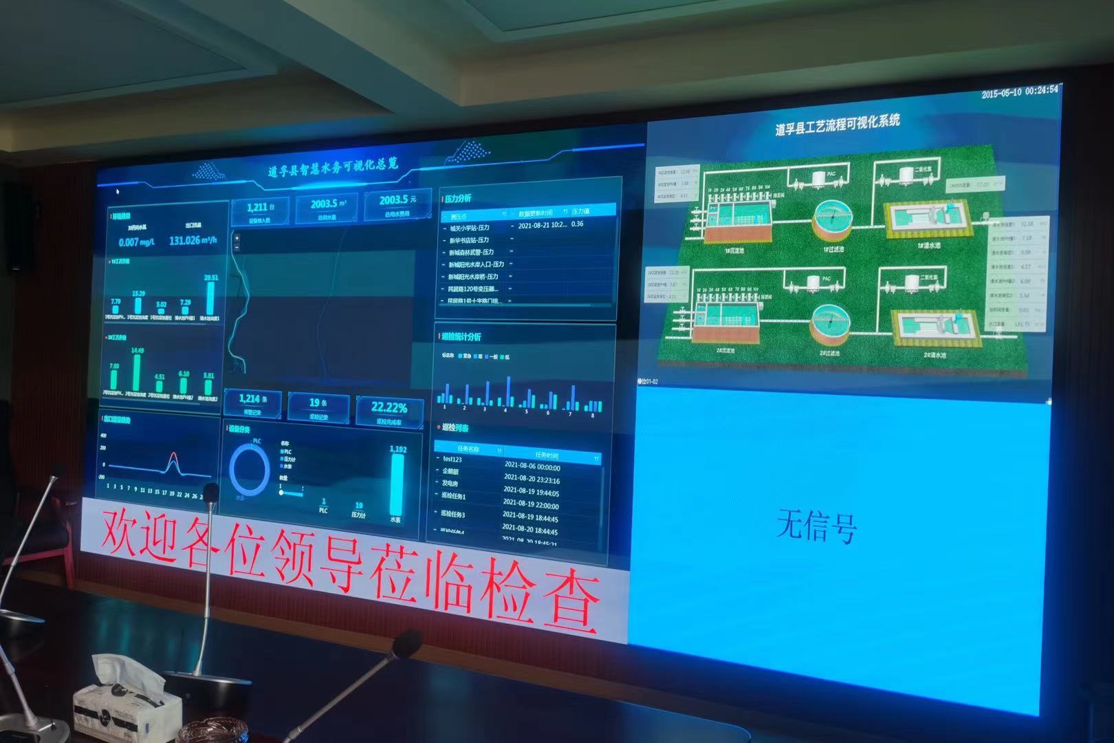 8月21日，深龙软件协作道孚县智慧水务系统正式上线(图1)